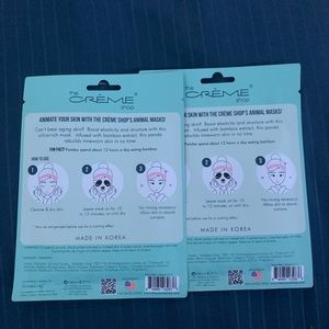 Infused with restorative bamboo extract face mask